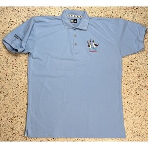 National Geographic Galapagos Vtg Men's Embroidered Polo Shirt Size XXXL
